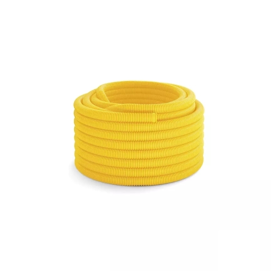 Eletroduto Corrugado Amarelo 20mm Krona