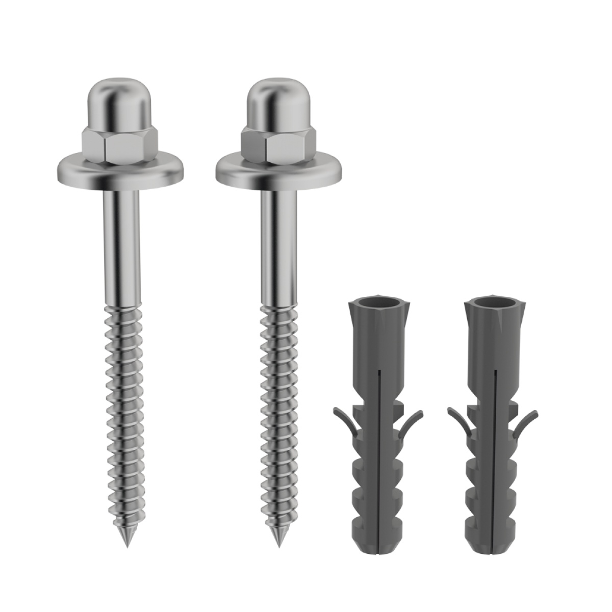 Parafuso para fixar bacio 9cm aço inóx  7457 Censi