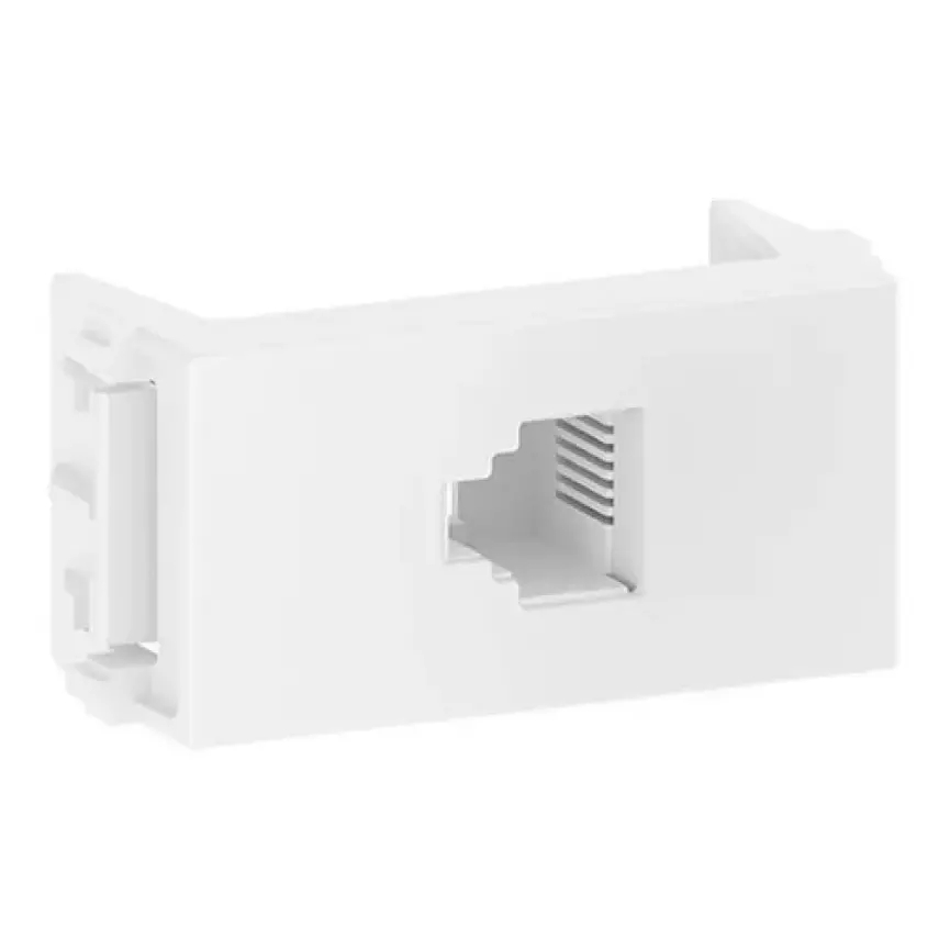 Weg Refinatto Módulo Tomada Telefone RJ11 Branco
